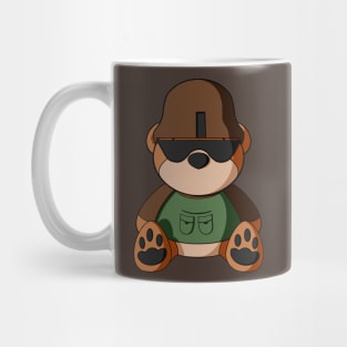 Army Teddy Bear Mug